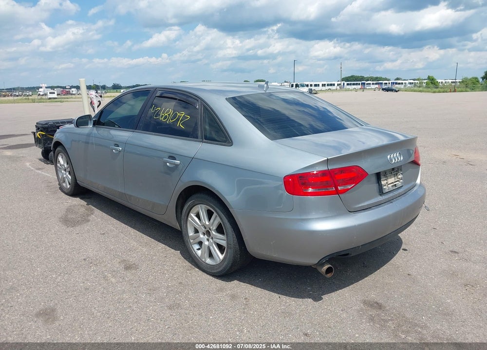2011 AUDI A4 VIN: WAUDFAFL4BN001808