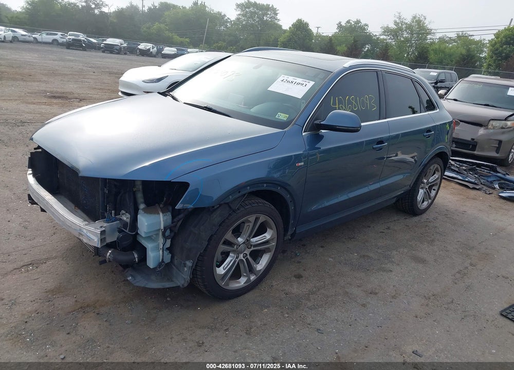 2016 AUDI Q3 VIN: WA1GFCFS6GR000611
