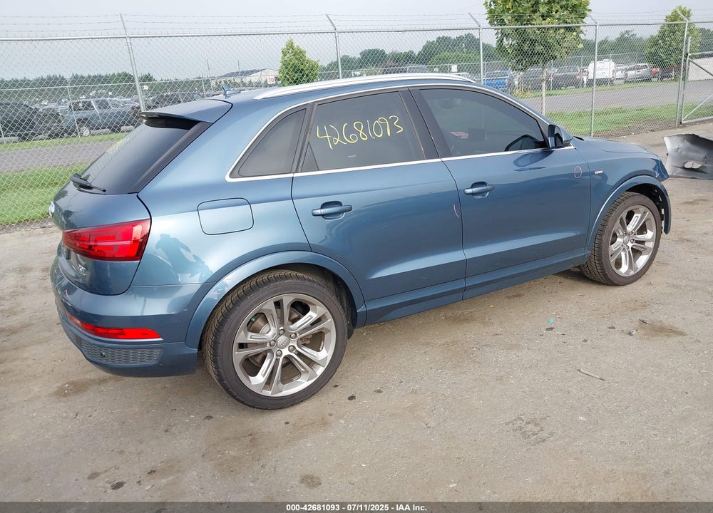 2016 AUDI Q3 VIN: WA1GFCFS6GR000611