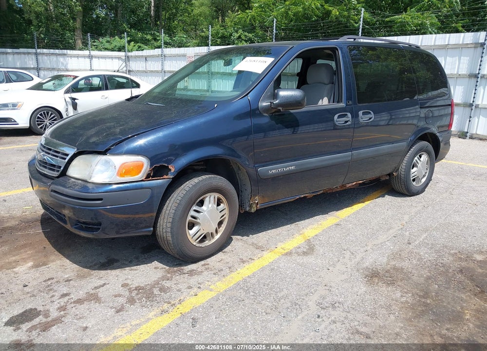 2002 CHEVROLET VENTURE LS VIN: 1GNDU03E52D292888