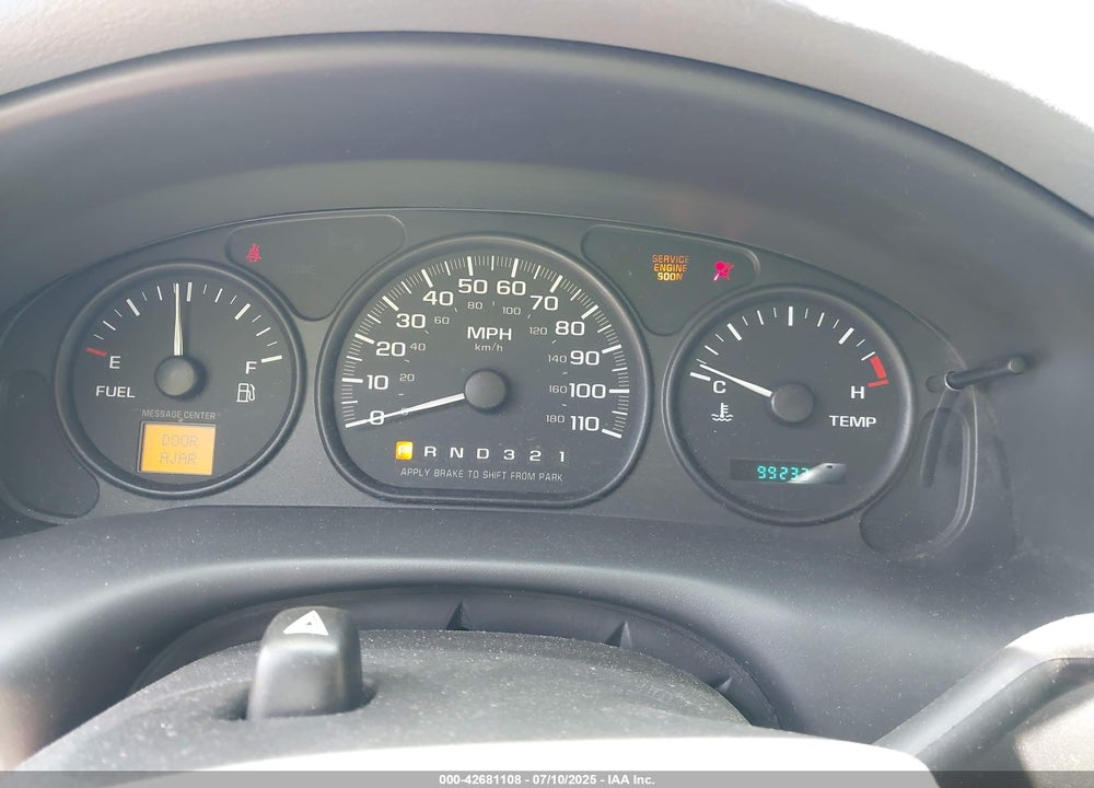 2002 CHEVROLET VENTURE LS VIN: 1GNDU03E52D292888