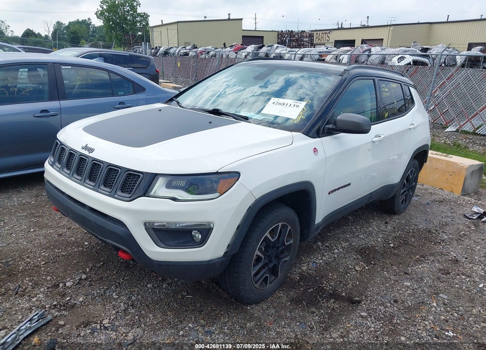 2019 JEEP COMPASS TRAILHAWK 4X4 VIN: 3C4NJDDB3KT760631