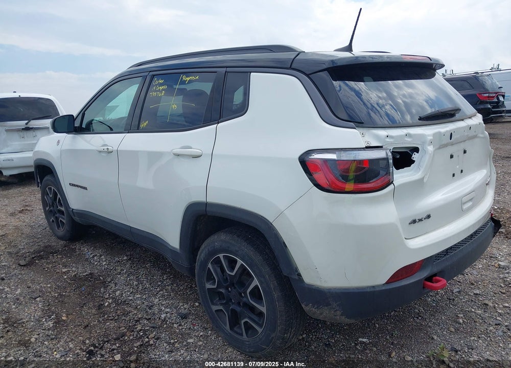 2019 JEEP COMPASS TRAILHAWK 4X4 VIN: 3C4NJDDB3KT760631