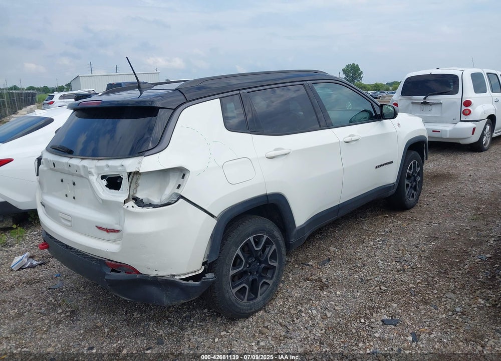 2019 JEEP COMPASS TRAILHAWK 4X4 VIN: 3C4NJDDB3KT760631