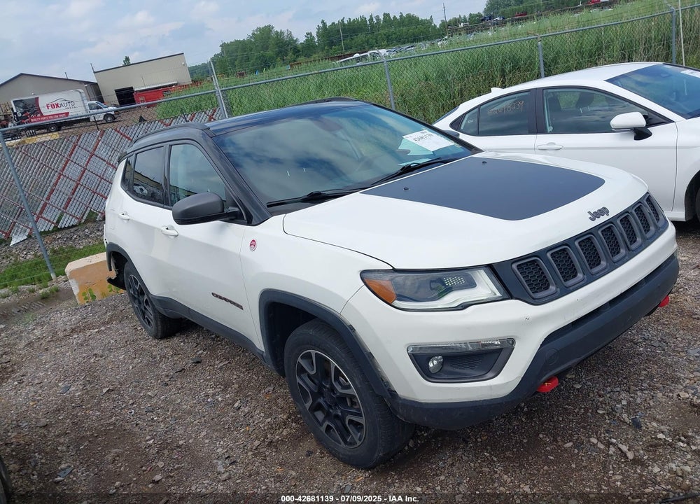 2019 JEEP COMPASS TRAILHAWK 4X4 VIN: 3C4NJDDB3KT760631