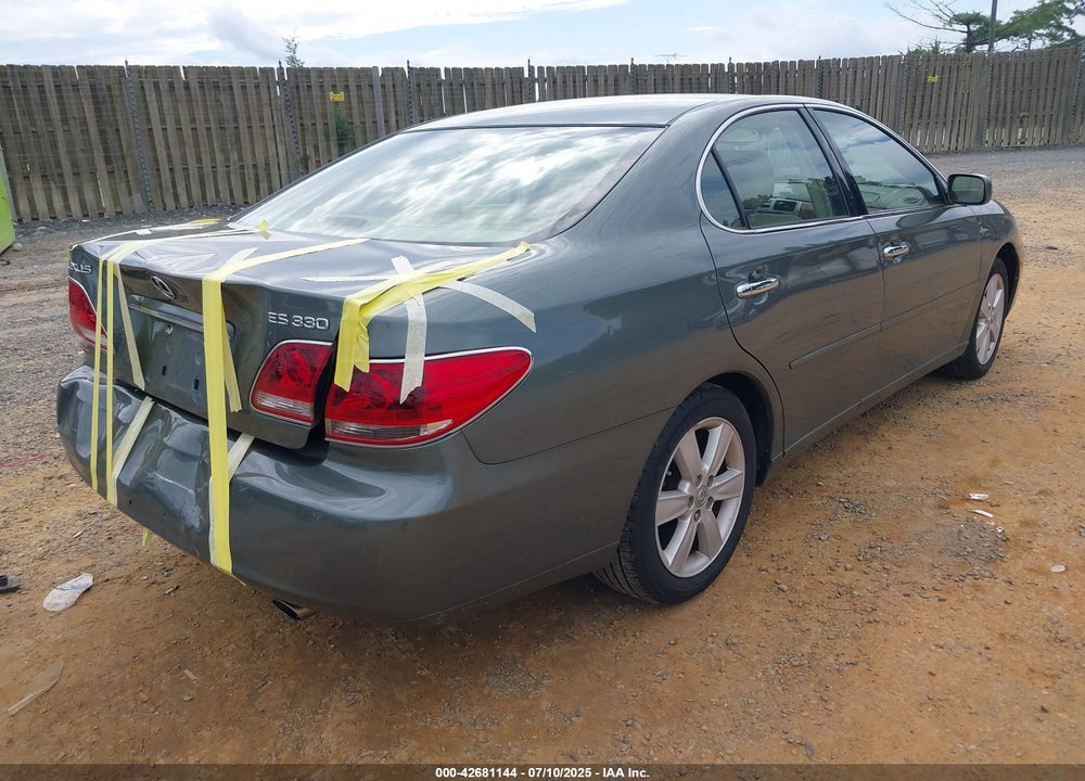 2006 LEXUS ES 330 VIN: JTHBA30G365175874