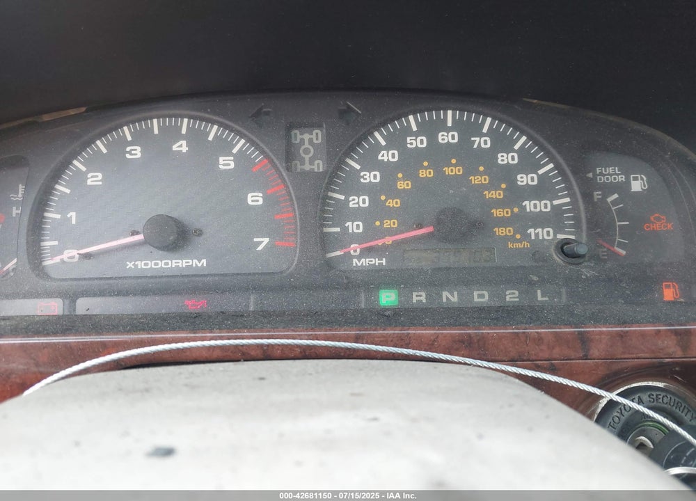 2000 TOYOTA 4RUNNER LIMITED V6 VIN: JT3HN87RXY9033171