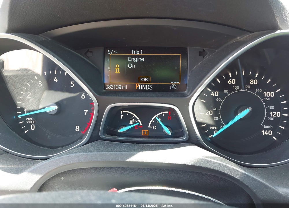 2017 FORD ESCAPE TITANIUM VIN: 1FMCU9J93HUB61610