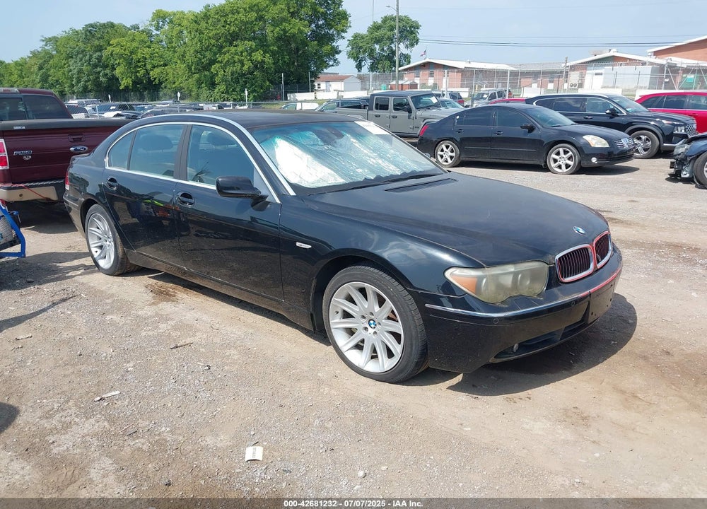 2004 BMW 745LI VIN: WBAGN63464DS51067
