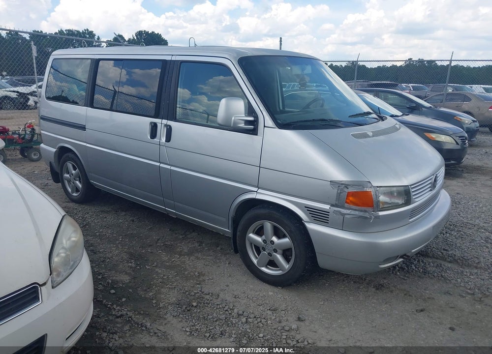 2002 VOLKSWAGEN EUROVAN MV VIN: WV2MB47052H003166