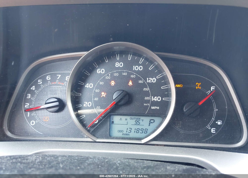 2013 TOYOTA RAV4 VIN: JTMRFREV5D5010594