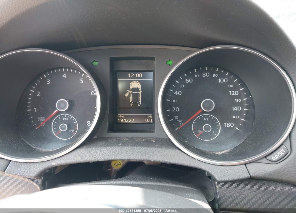 2010 VOLKSWAGEN GTI VIN: WVWGD7AJ2AW201951