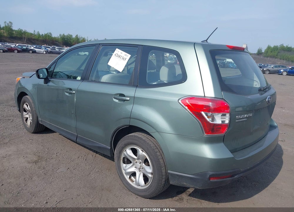 2014 SUBARU FORESTER 2.5I VIN: JF2SJAAC3EG537241