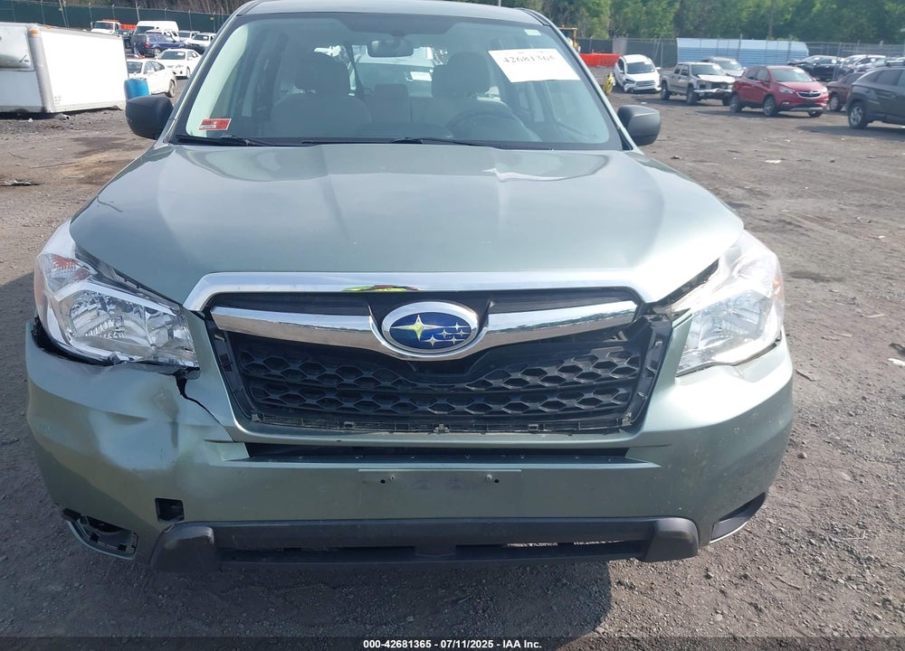 2014 SUBARU FORESTER 2.5I VIN: JF2SJAAC3EG537241