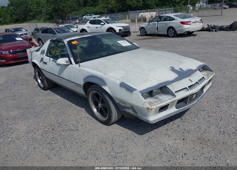 1983 CHEVROLET CAMARO BERLINETTA VIN: 1G1AS87H7DL165002
