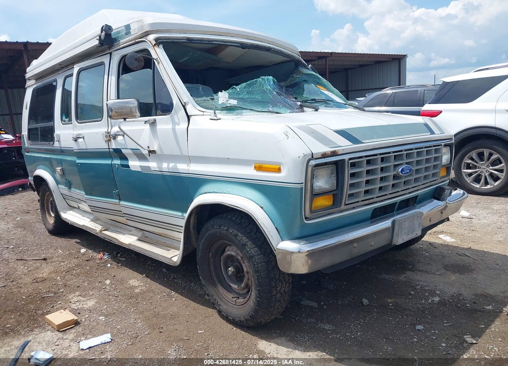1991 FORD ECONOLINE E150 VAN VIN: 1FDEE14H0MHA06848