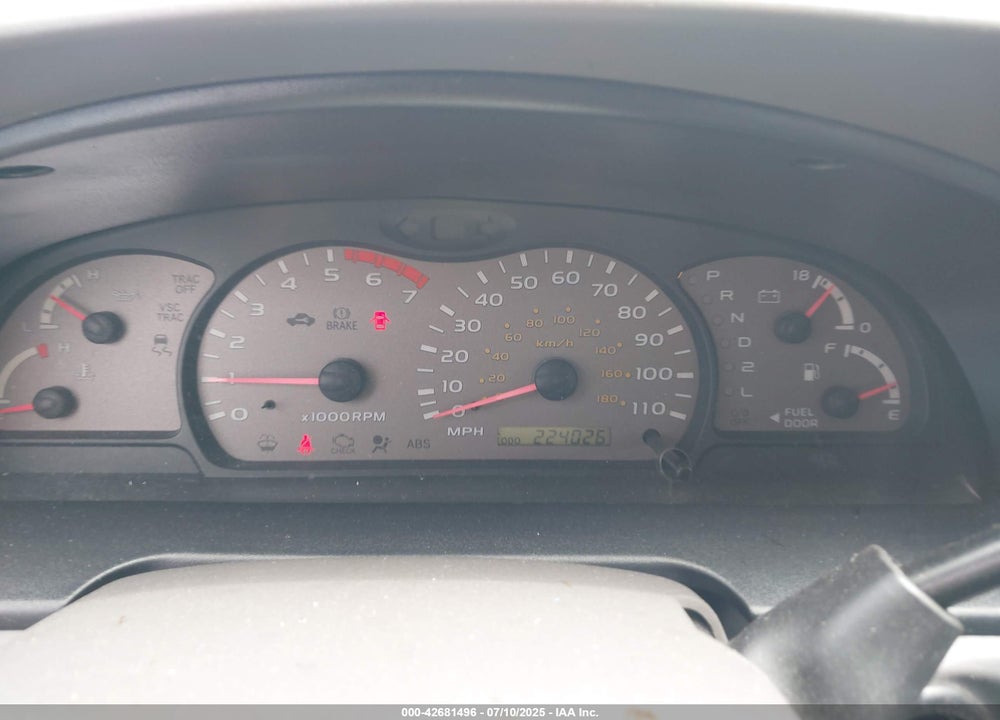 2001 TOYOTA SEQUOIA SR5 V8 VIN: 5TDZT34AX1S023366