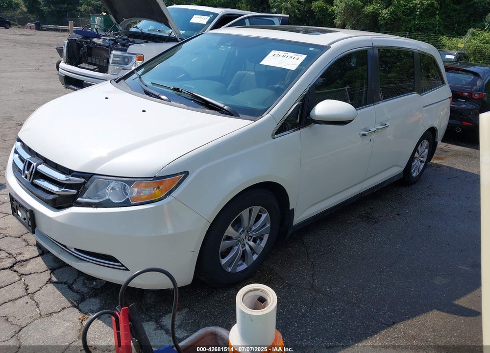 2015 HONDA ODYSSEY EX-L VIN: 5FNRL5H66FB078555