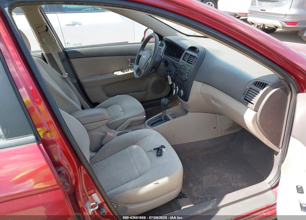 2009 KIA SPECTRA VIN: KNAFE221995657065