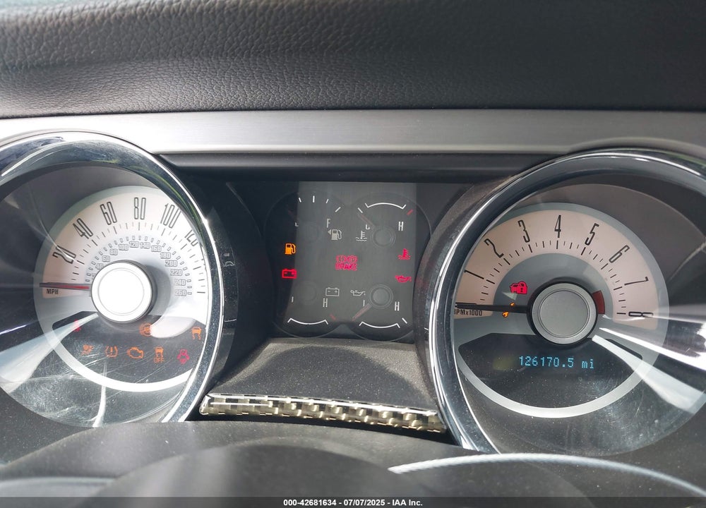 2012 FORD MUSTANG VIN: 1ZVBP8CF8C5218274