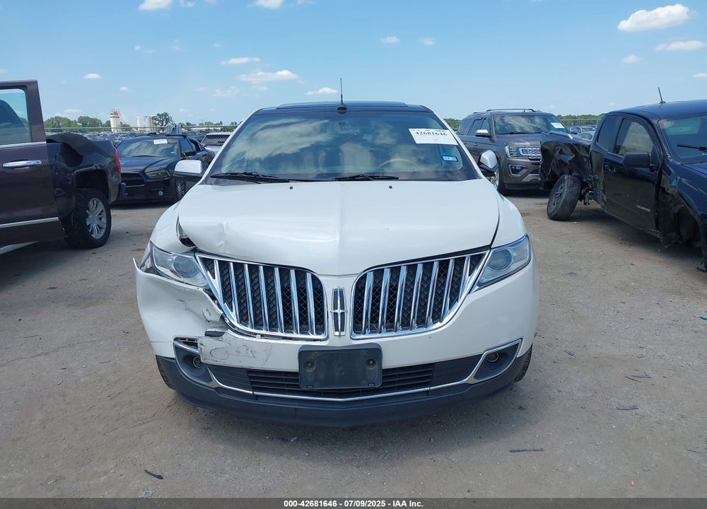 2012 LINCOLN MKX VIN: 2LMDJ6JK1CBL15605