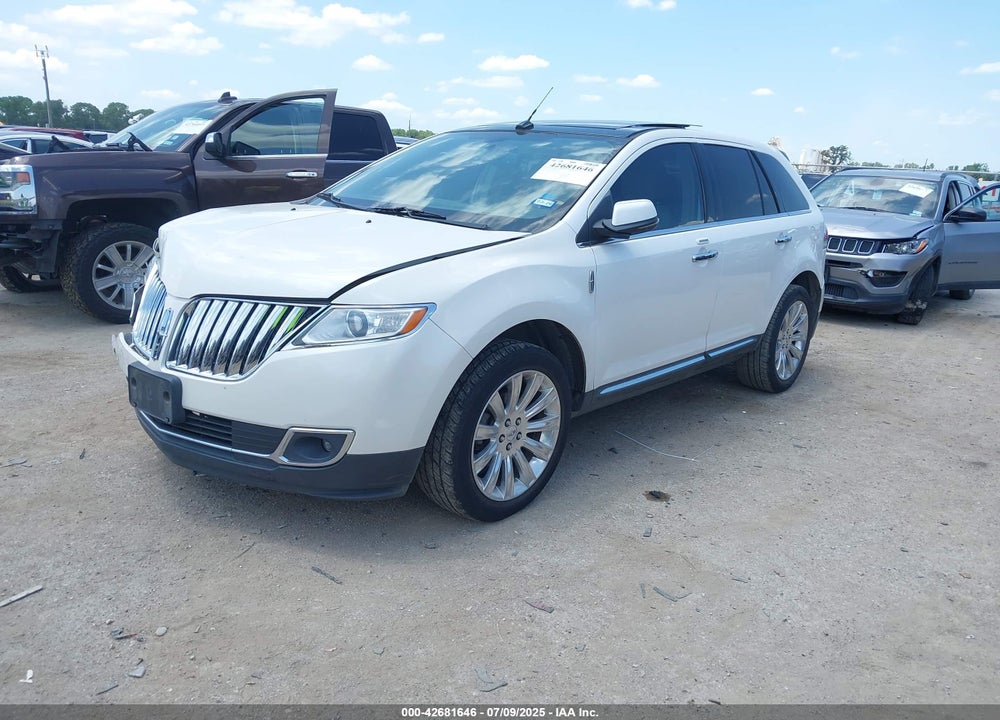 2012 LINCOLN MKX VIN: 2LMDJ6JK1CBL15605