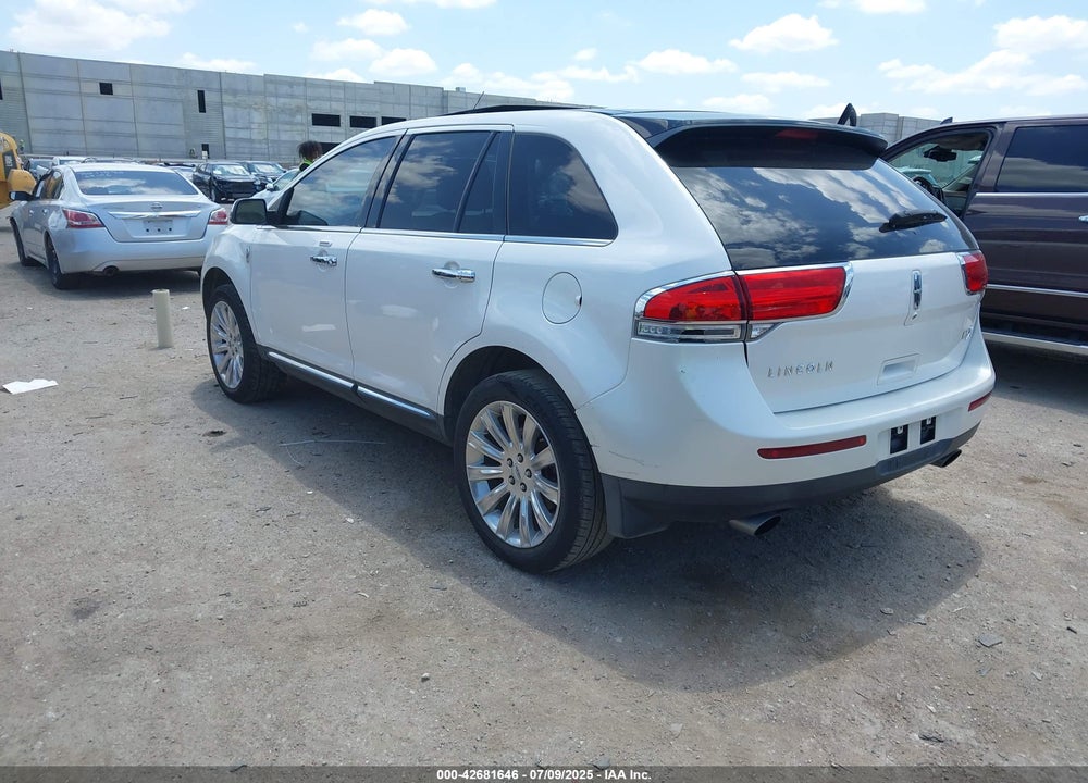 2012 LINCOLN MKX VIN: 2LMDJ6JK1CBL15605