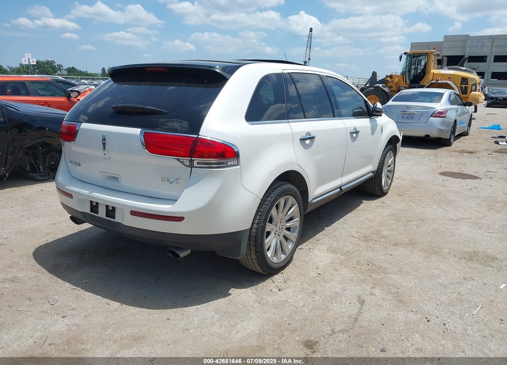 2012 LINCOLN MKX VIN: 2LMDJ6JK1CBL15605