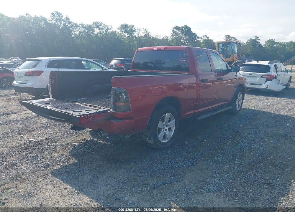 2012 RAM 1500 VIN: 1C6RD6FT4CS216305