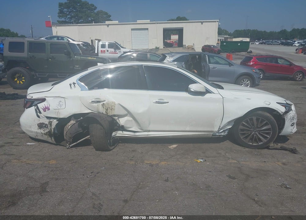 2018 INFINITI Q50 2.0T LUXE VIN: JN1CV7AP1JM240996