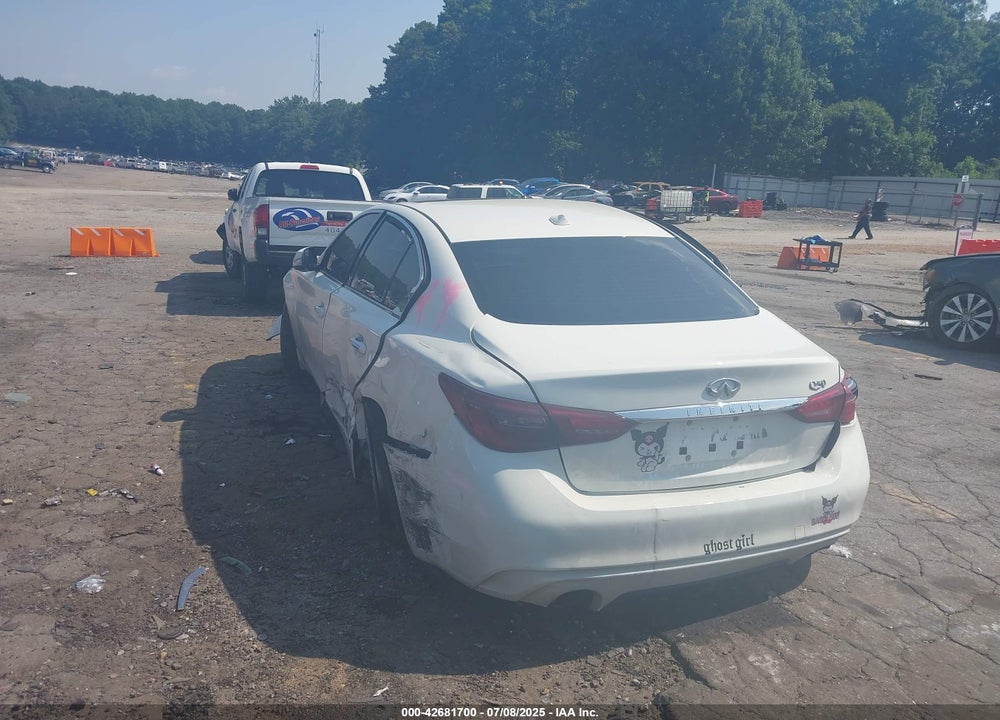 2018 INFINITI Q50 2.0T LUXE VIN: JN1CV7AP1JM240996