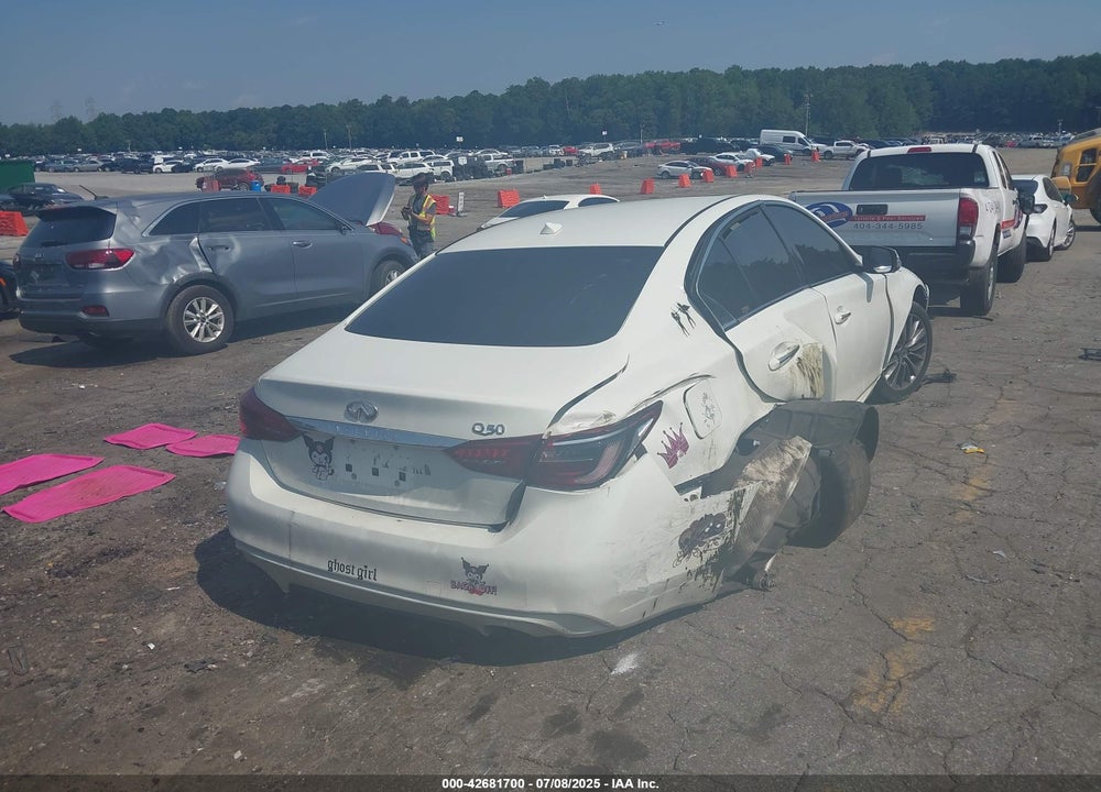 2018 INFINITI Q50 2.0T LUXE VIN: JN1CV7AP1JM240996