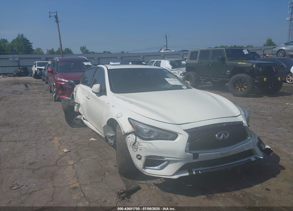 2018 INFINITI Q50 2.0T LUXE VIN: JN1CV7AP1JM240996