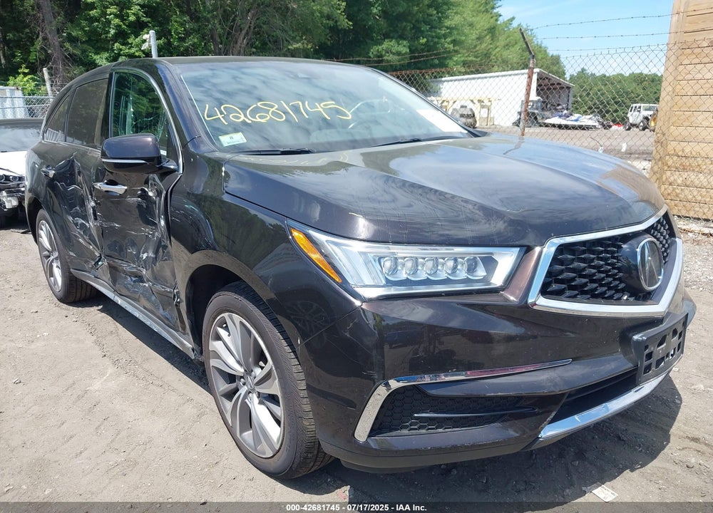 2017 ACURA MDX TECHNOLOGY PACKAGE VIN: 5FRYD4H50HB035163
