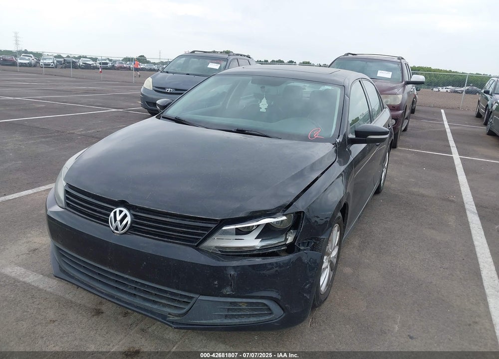 2012 VOLKSWAGEN JETTA 2.5L SE VIN: 3VWDX7AJ4CM414622