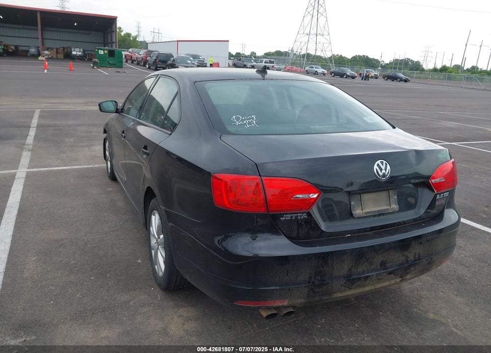 2012 VOLKSWAGEN JETTA 2.5L SE VIN: 3VWDX7AJ4CM414622