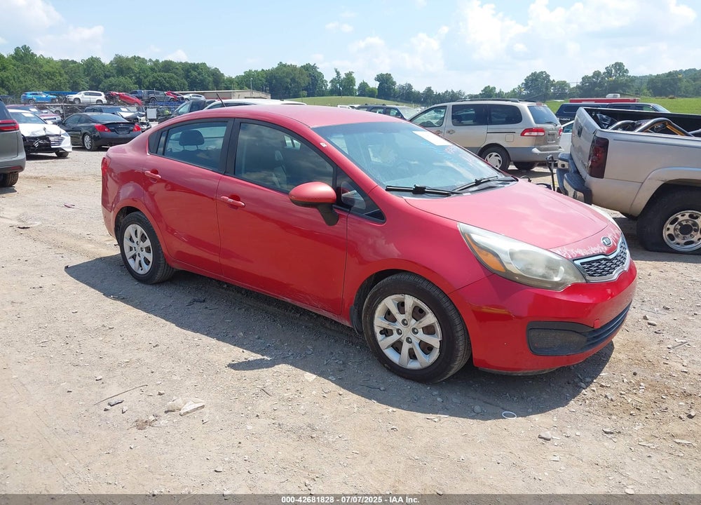 2012 KIA RIO EX VIN: KNADN4A37C6063632
