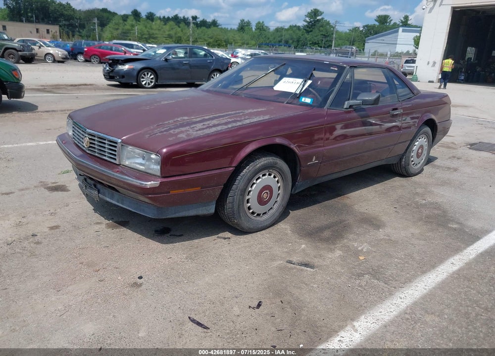 1988 CADILLAC ALLANTE VIN: 1G6VR3170JU102288