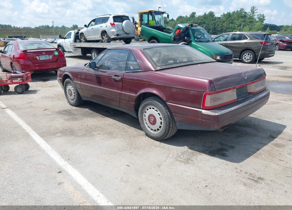 1988 CADILLAC ALLANTE VIN: 1G6VR3170JU102288