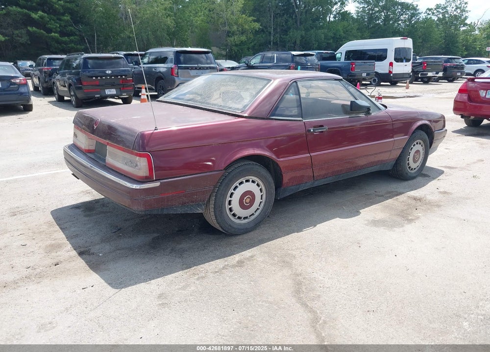 1988 CADILLAC ALLANTE VIN: 1G6VR3170JU102288