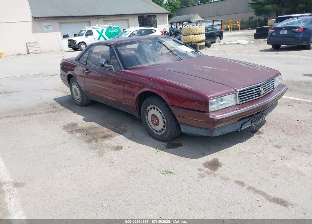 1988 CADILLAC ALLANTE VIN: 1G6VR3170JU102288