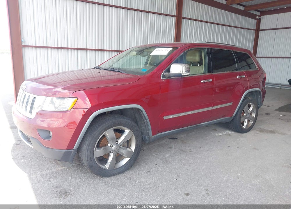 2012 JEEP GRAND CHEROKEE VIN: 1C4RJFBG3CC128317