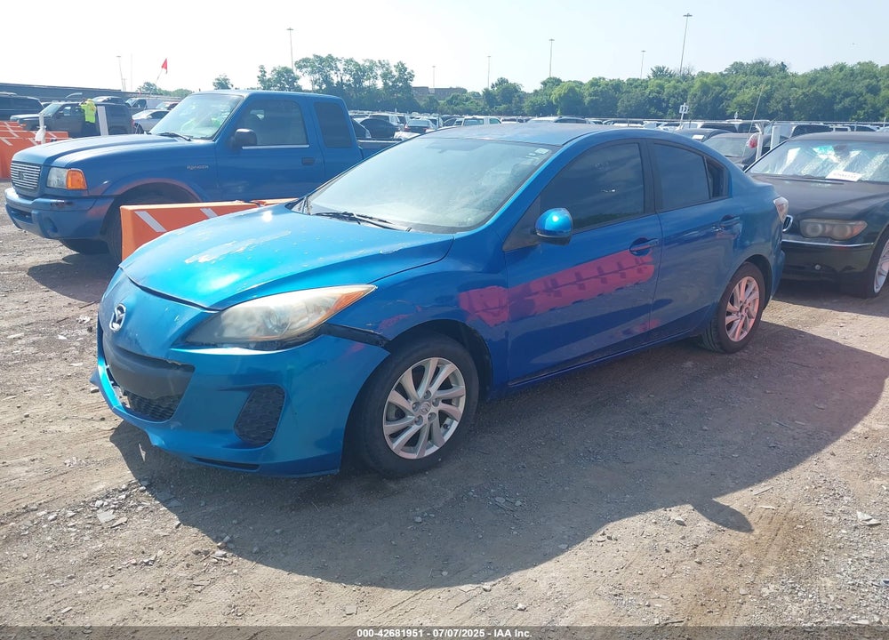 2012 MAZDA 3 I TOURING VIN: JM1BL1V76C1680397