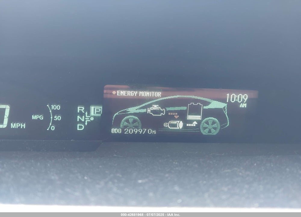 2010 TOYOTA PRIUS VIN: JTDKN3DU3A0167480