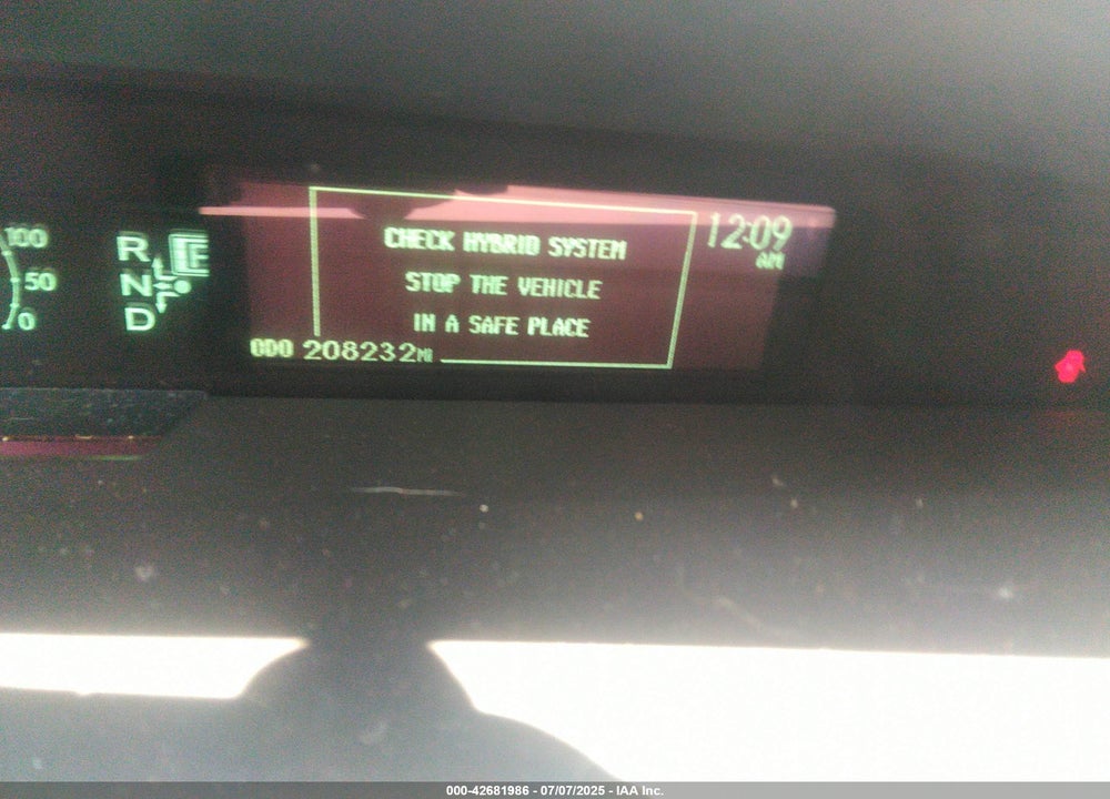 2012 TOYOTA PRIUS VIN: JTDKN3DU5C5399892
