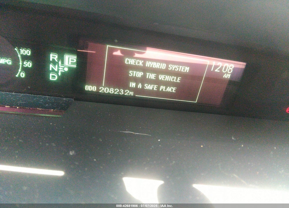 2012 TOYOTA PRIUS VIN: JTDKN3DU5C5399892