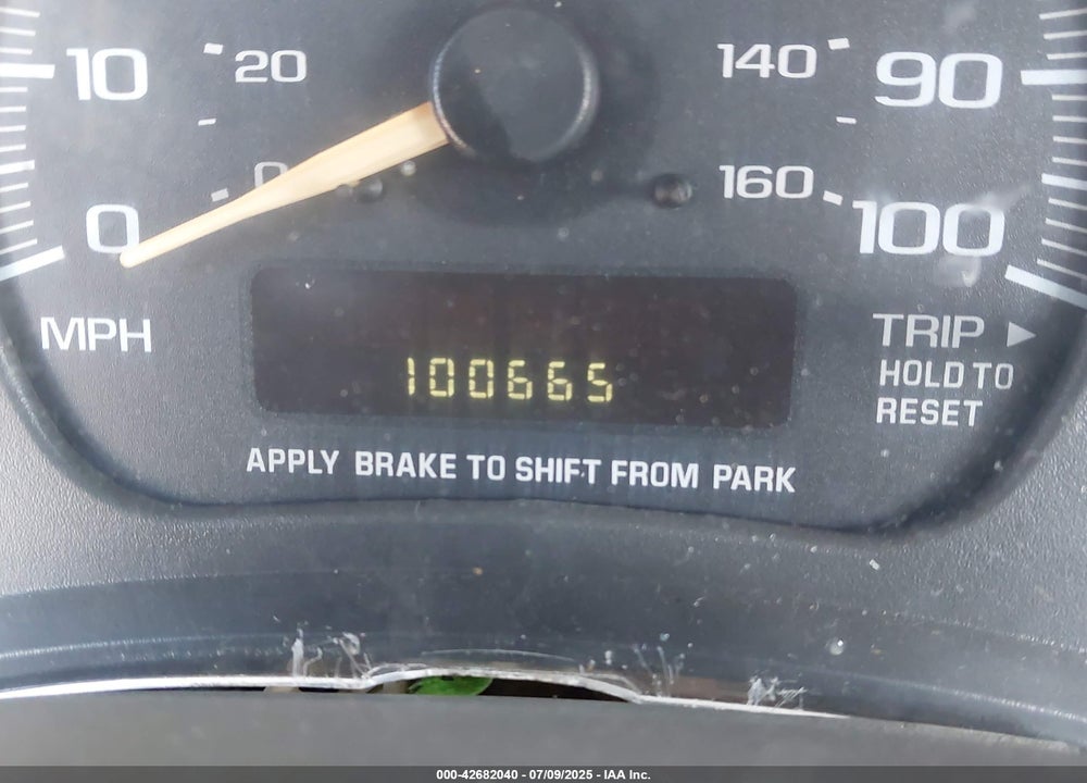 2000 CHEVROLET ASTRO VIN: 1GBDM19W9YB161695
