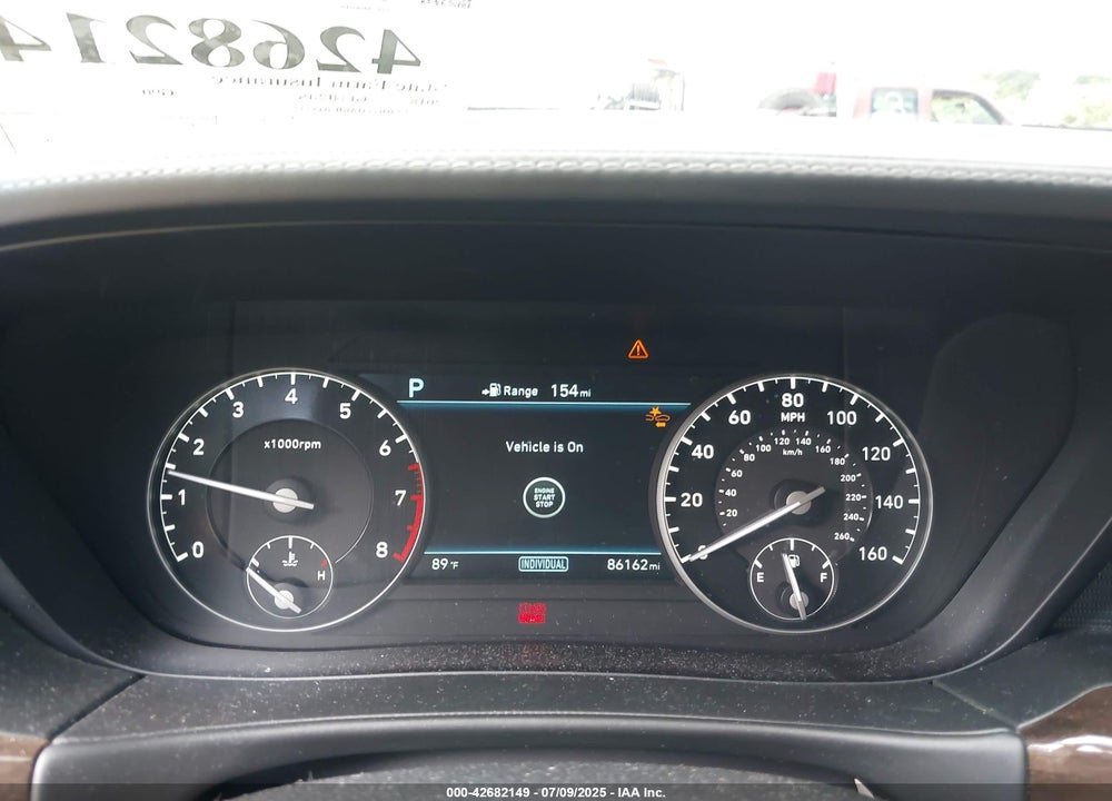 2018 GENESIS G90 VIN: KMHG34JA6JU044997
