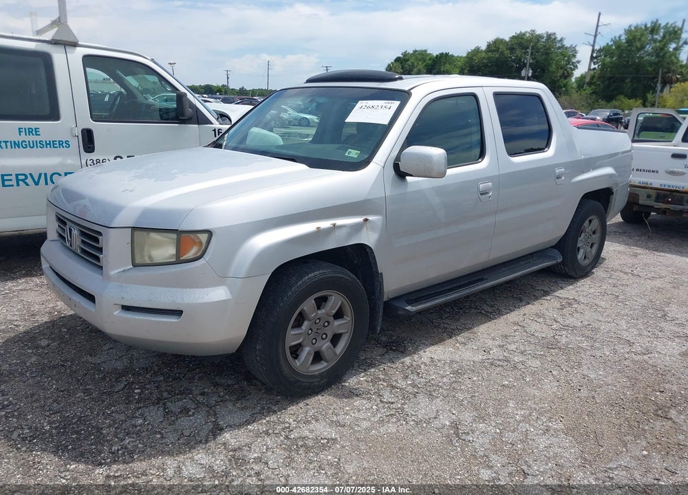 2007 HONDA RIDGELINE RTL VIN: 2HJYK16567H534921