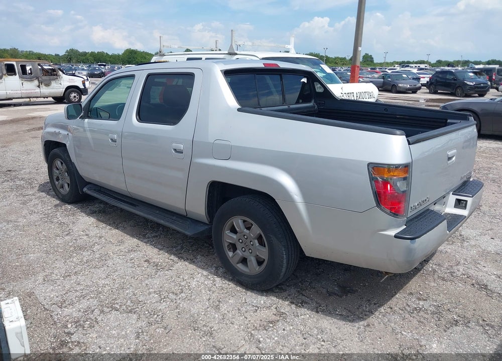 2007 HONDA RIDGELINE RTL VIN: 2HJYK16567H534921
